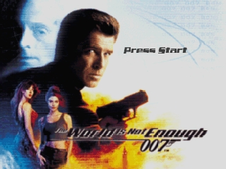 007 - The World Is Not Enough (USA) Title Screen